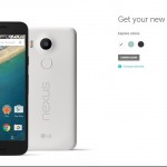 nexus 5x  グーグル純正のスマートフォン　注文可能となりました
